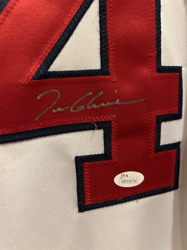 Tom Glavine Signed Sewn-On Jersey Atlanta Braves Signature Autograph JSA Auto - Picture 2 of 6