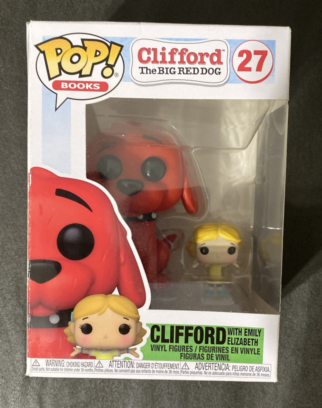Funko Pop! Clifford El Gran Perro Rojo - Clifford Con Emily Elizabeth #27