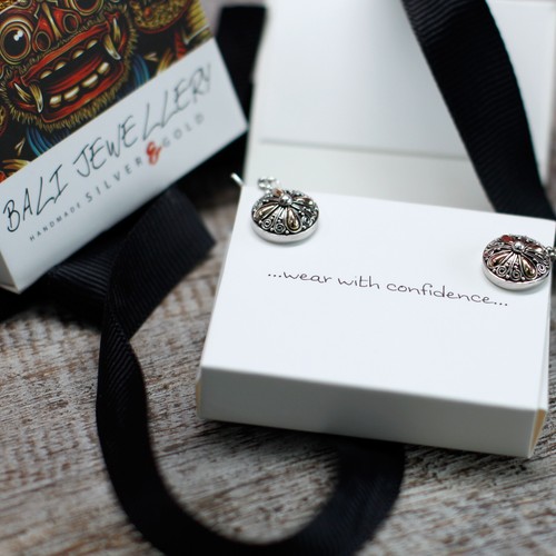 Lady's Silver & Gold Earrings - Gifts For Her - 18K Gold - 925 Silver - Picture 78 of 79
