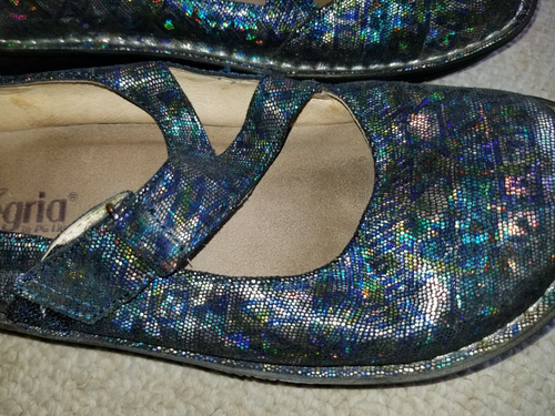 Womens Shoes-ALEGRIA-"Rave on the Nile iridescent "Dayna; Jil-321" MJ-40 (9US) - Picture 4 of 7