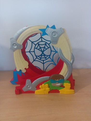 Playskool Heroes Marvel Spiderman Adventures Stuntacular Speed Loop Playset - Picture 7 of 7