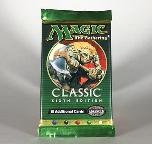 Magic The Gathering Classic Sixth Edition Tournament Pack