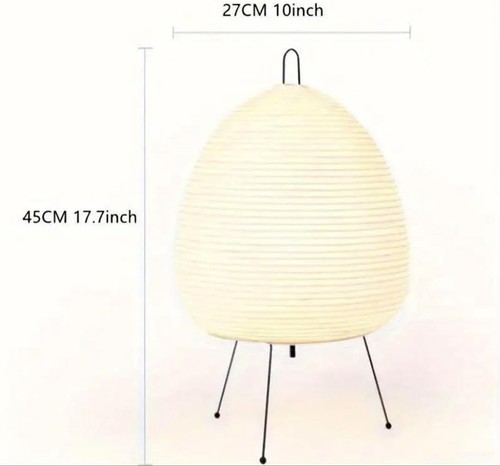 Isamu Noguchi AKARI Akari Table Lamp 1A Bulb Included Catellane Japanese Light - Picture 3 of 4