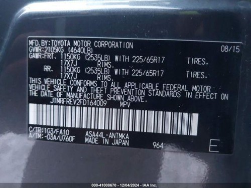 Used A/C Temperature Control Module fits: 2015 Toyota Rav4 Temperature gasoline - Picture 9 of 24