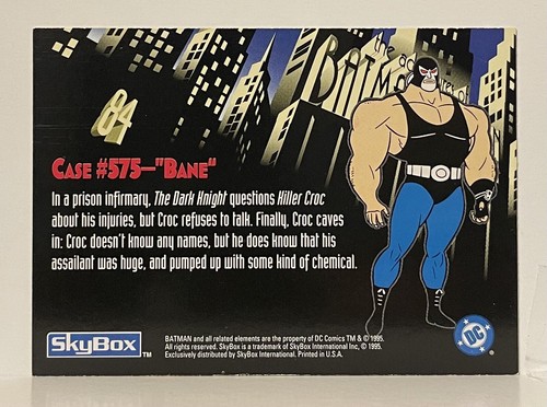 1995 SKYBOX DC ADVENTURES OF BATMAN & ROBIN - PICK / CHOOSE YOUR CARDS - Picture 17 of 19