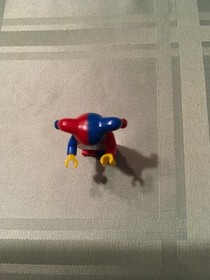LEGO Mini Figure Court JESTER Red Blue Body & Hat Two Faced Castle Kingdoms 7079