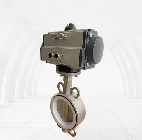 Butterfly Valve pneumatic Valve Stainless Automatic Control 2'' Double Acting - Picture 4 of 17