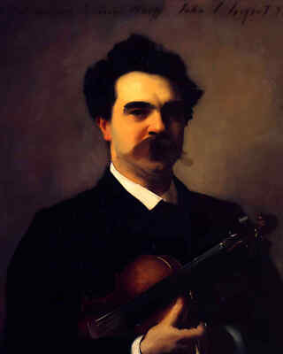 Johannes Wolff 1897 Painting by John Singer Sargent 8x10'' Art Print
