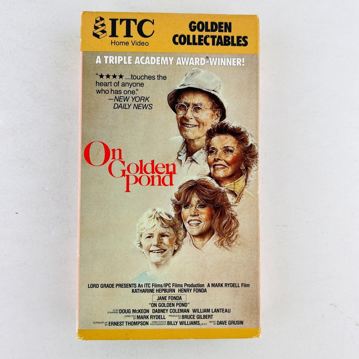 On Golden Pond VHS Video Tape Katharine Hepburn, Henry Fonda, Jane  