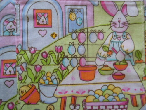 Child's Apron - BUNNIES Gardening & CHICKS, NEW, 15"X 17.5" or 16.5"x 21" - Bild 3 von 7