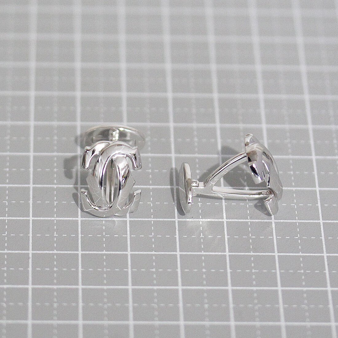 CARTIER Penelope Cufflinks 750 White Gold Cufflinks K18WG