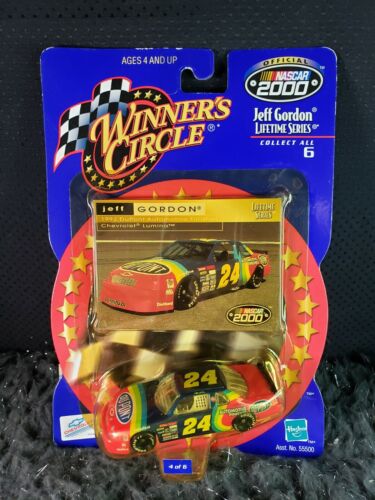 NASCAR Winner's Circle #24 Jeff Gordon 1992 Chevrolet Lumina Diecast & Card