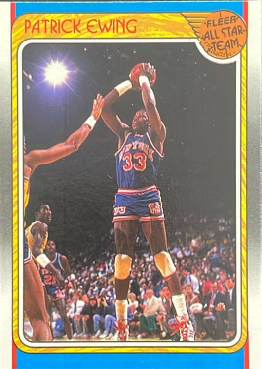 1988 Fleer #130 Patrick Ewing