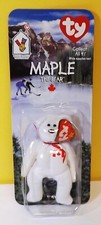 MAPLE The BEAR 1996 MCDONALDS TY Beanie Baby with RARE ERRORS 1993 OAKBROOK NIP