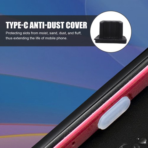 65 Pcs Micro Usb Port Caps Charging Port Plug Small Usb Charger Plug - Photo 11 sur 12
