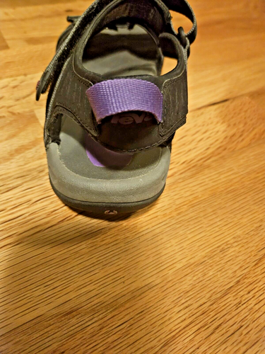 Teva - Tirra 4266 Sandals - Womens - Size 9 US - Black and Purple - Very Good - Picture 11 of 18