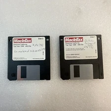 1998 Mac In Tax Personal California 3.5" 2 Disks 1998 ElectronicsRecycled