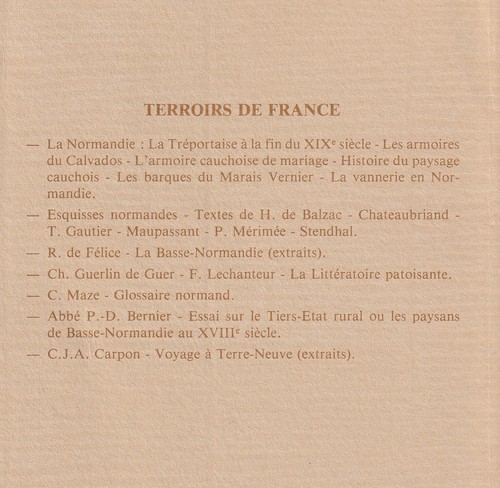 Abbé Bernier ESSAI sur le TIERS ETAT RURAL PAYSANS de BASSE NORMANDIE XVIIIe - Bild 2 von 2