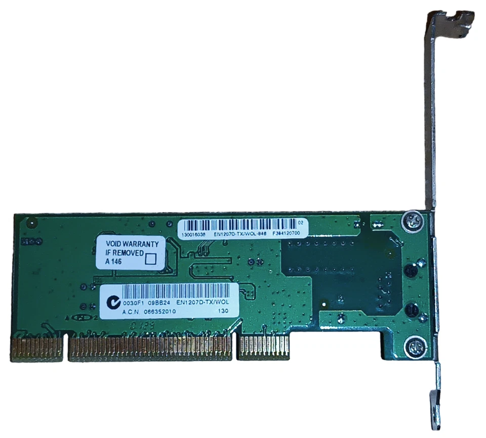 Accton EN1207D-TX/WOL PCI Ethernet Adapter Karte 10/100 - Bild 2 von 3