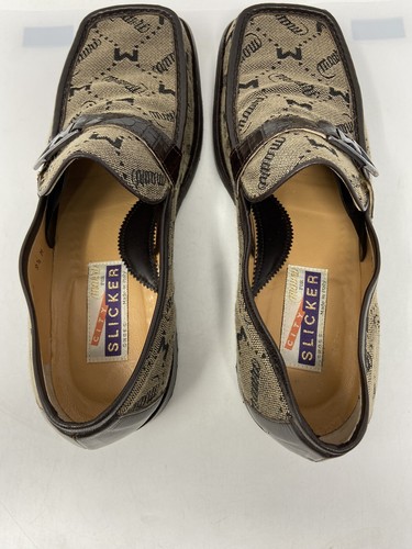 Zapatos sin cordones MAURI Genuinos Cocodrilo Mauri Logo Hechos en Italia Talla: 9,5 M - Imagen 6 de 14