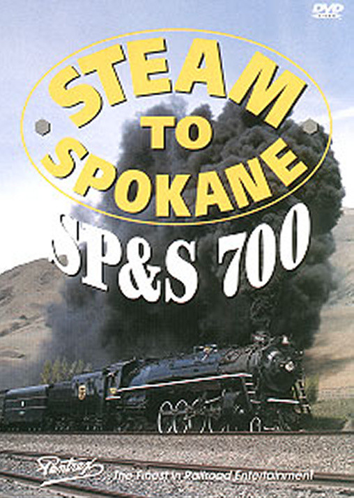 Steam to Spokane DVD SP&S 700 Columbia River Gorge Rail Journey New-image