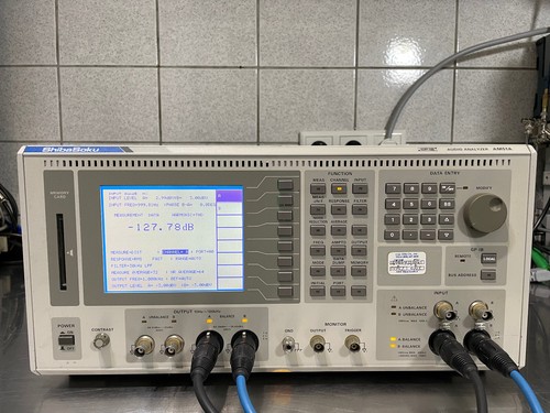 Shiba Soku AM 51A Audio Analyzer -127dB / +-2dBTHD 1J Garantie Teildefekt lesen! - Picture 1 of 11