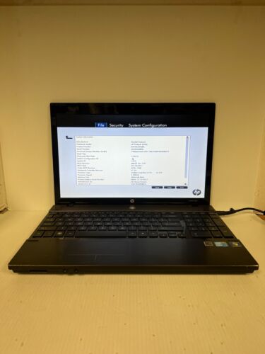 HP ProBook 4520s 15" Laptop, i3-M370, 4GB RAM, 320GB HDD - Picture 1 of 7
