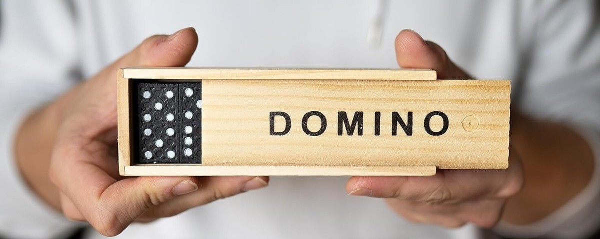 Jeu de Domino Miniature Ancien, XIXe Siècle. Boîte en Pali