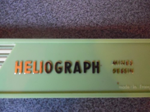 Vintage Rare lot 8 boites Mines Dessin Critérium Heliograph Gilbert Conté 7H - Picture 4 of 7
