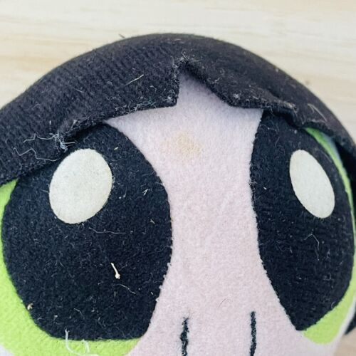 Power Puff Girl Plush Toy Doll Buttercup 2000 Cartoon Network Trendmasters - Picture 5 of 5