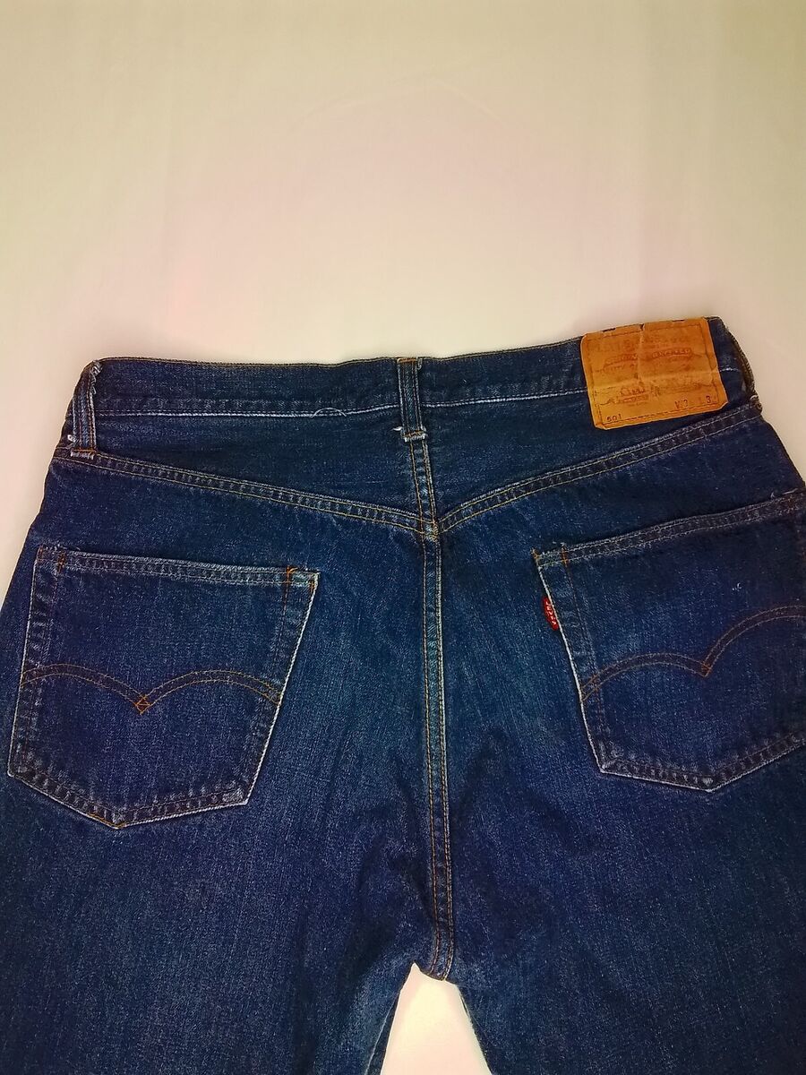 Vintage 60s Levi's 501 Jeans Selvage,6 top Button,maybe 5 Vintage 60s Levi's 501 Jeans Selvage,6 top Button,maybe 5
