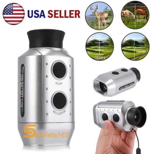 7x18 Golf Rangefinder Digital 1000 Yards Distance Meter Finder Telescope Hunting - Picture 2 of 18