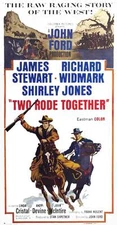 TWO RODE TOGETHER Movie POSTER 20x40 James Stewart Richard Widmark Shirley Jones