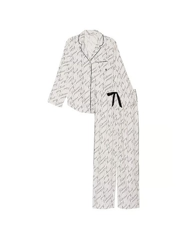 VICTORIA'S SECRET Flannel Long PJ 2-pc Set Many Sizes XS,S,M,L,XL Reg,Long,Short - Picture 7 of 59
