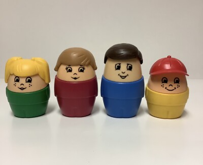 Step 2 Big Bigger Large Chunky People Figure Family Lot Mom Dad Boy Girl Step2