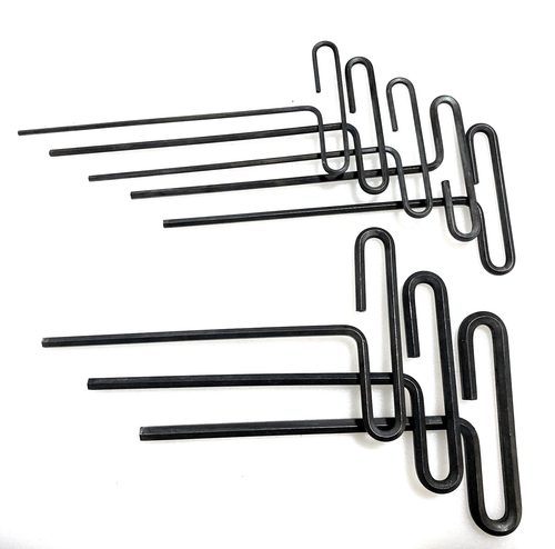 VTG Eklind Long Reach T-Handle Hex Key Set 6 in. 8 pcs. (SAE) 3/32"- 1/4" USA - Picture 5 of 5