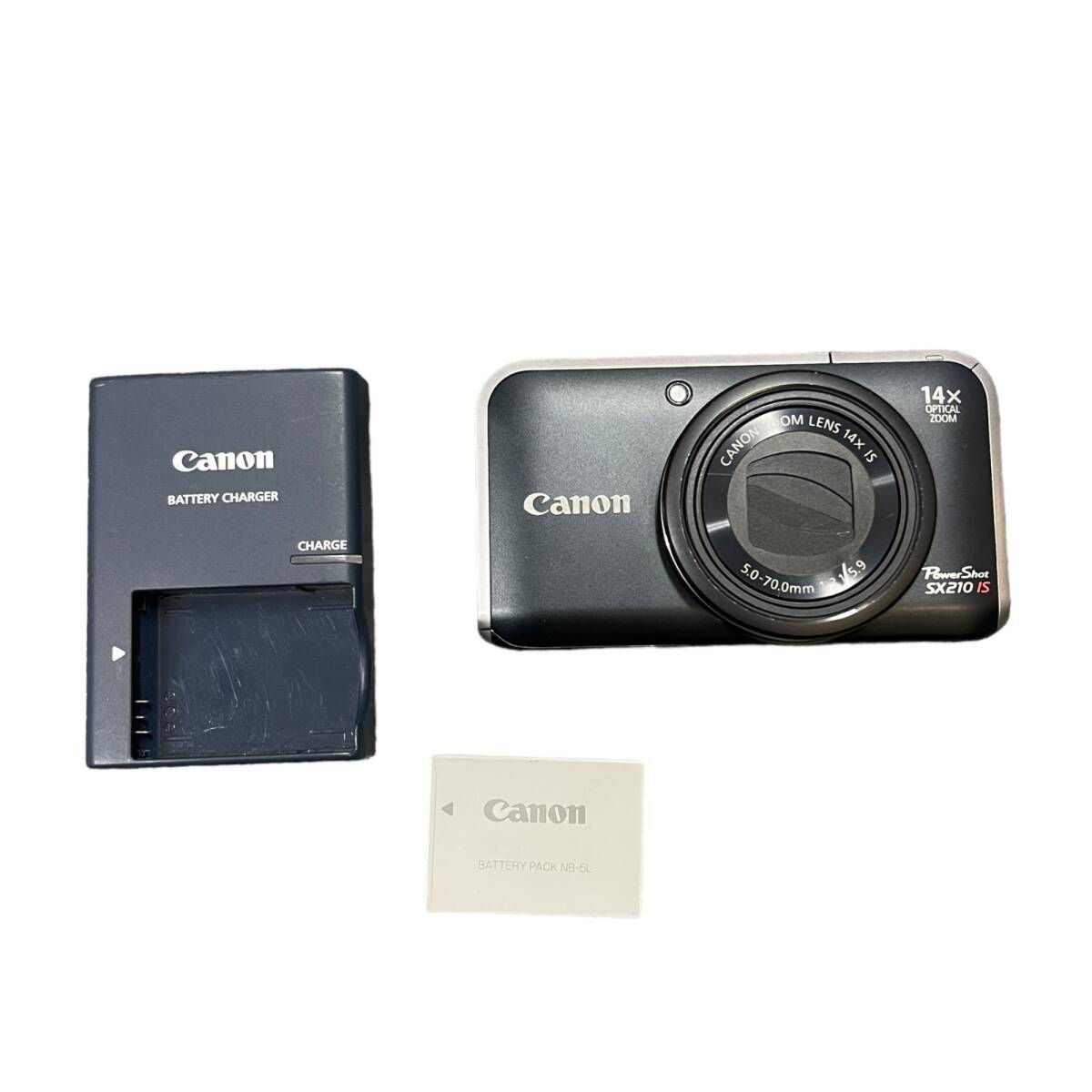 Canon PowerShot SX210 IS Compact Digital Camera Black Canon PowerShot SX210 IS Compact Digital Camera Black