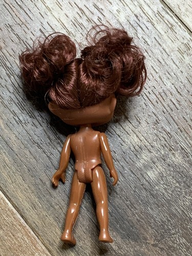African American Brown Skin 5” Plastic Greenbrier International Doll Euc - Picture 2 of 3