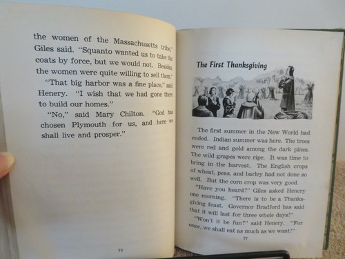 Children of the Mayflower HC 1947 Mildred H. Comfort Ex-Library - Picture 8 of 12
