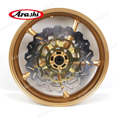 Llanta delantera y rotor de disco de freno para Triumph Daytona 675R 675 R 2011 2012 - Imagen 9 de 9