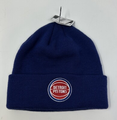 Fan Favorite NBA Detroit Pistons Winter Beanie Knit Hat Basketball Team OSFA
