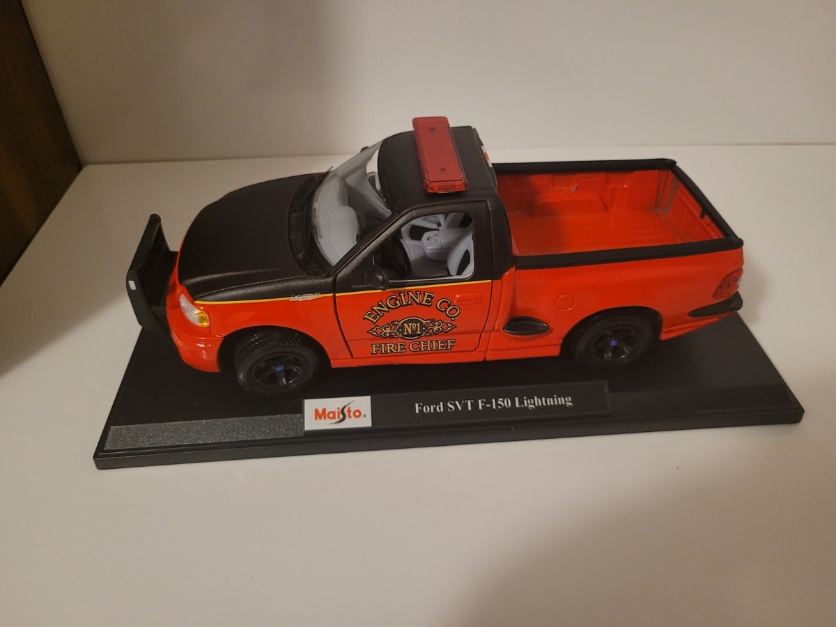 1/21 Scale Diecast Replica By Maisto Ford SVT F-150 LIGHTNING | eBay