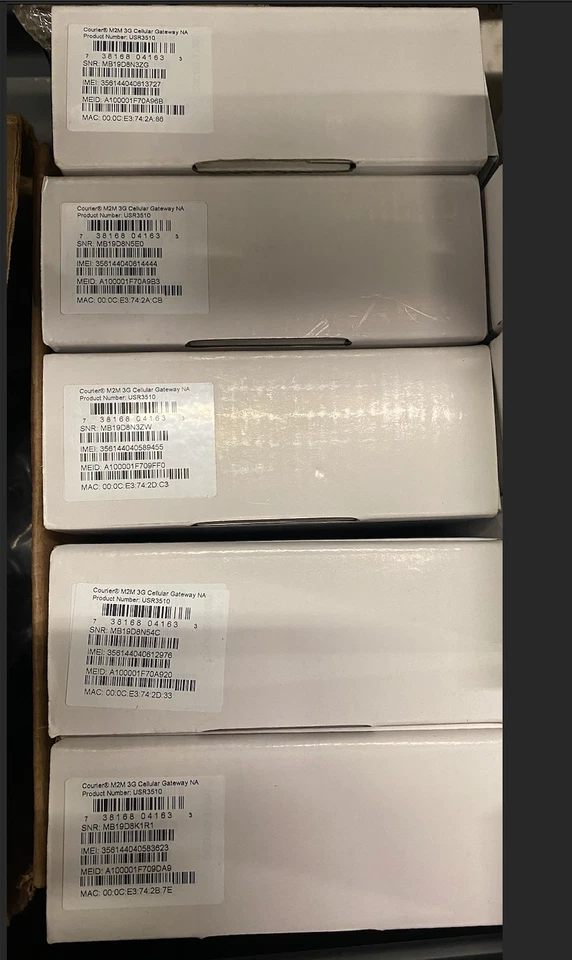 USRobotics USR3510 Courier M2M 3G Cellular Gateway NA RS-232 10/100 Ethernet - Image 2 of 2