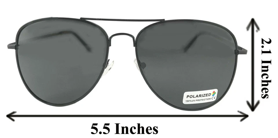 New Polarized Spring Hinge Sunglasses Driving Aviator Best Style For Unisex - Image 2 of 3