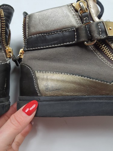 Giuseppe Zanotti Women's Black Leather Lamay Boot Shoes EU 36 - Picture 6 of 17