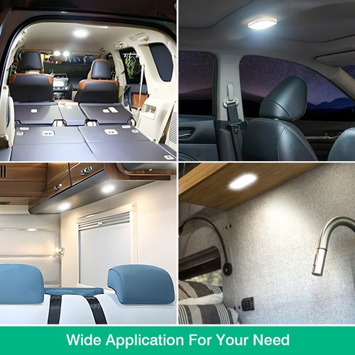 2X 60-Led RV Ceiling Dome Light 12V RV Interior Lighting for Trailer Camper Boat - Foto 8 di 11