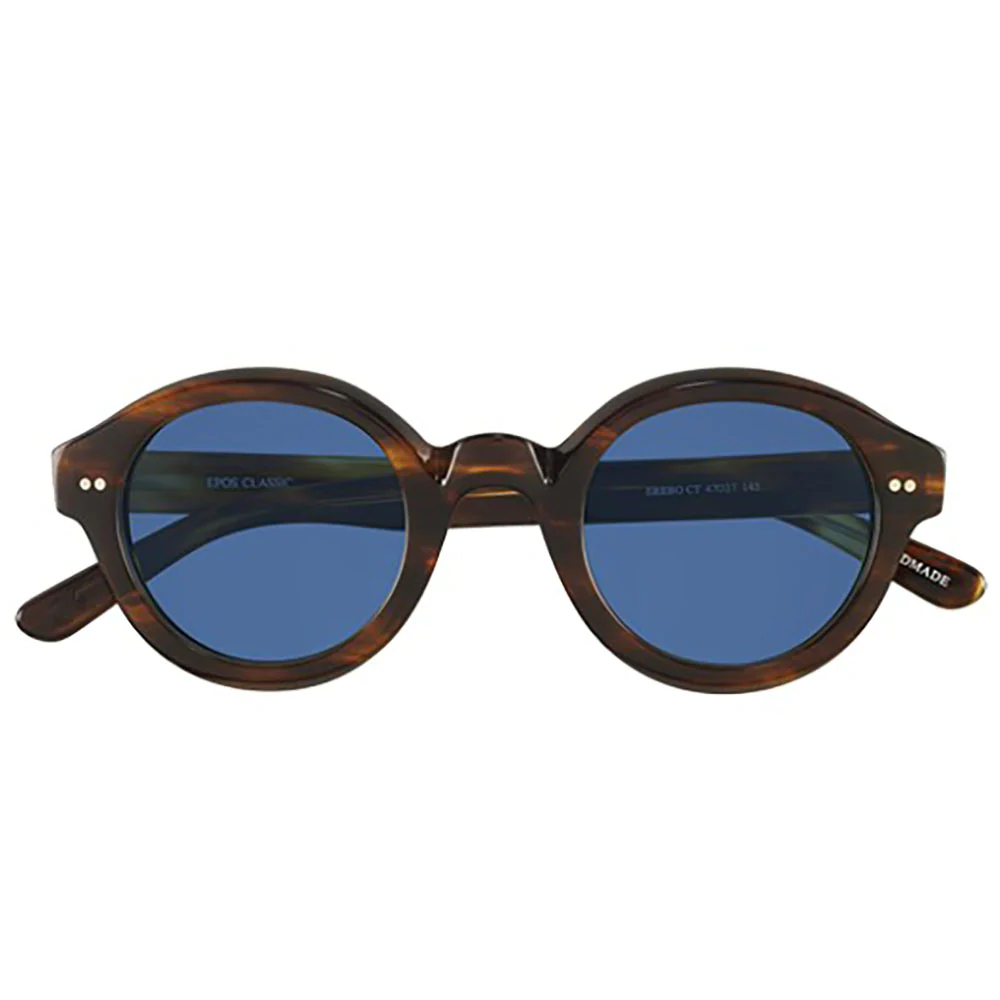 Epos Erebo CT Havana Sunglasses 47mm Handmade in Italy with Multiple Lens Options-image