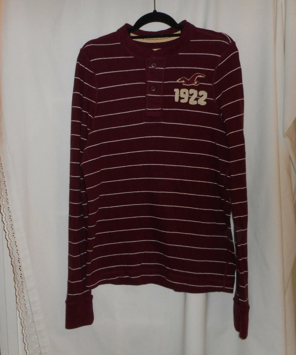 Hollister long hotsell sleeve striped shirt