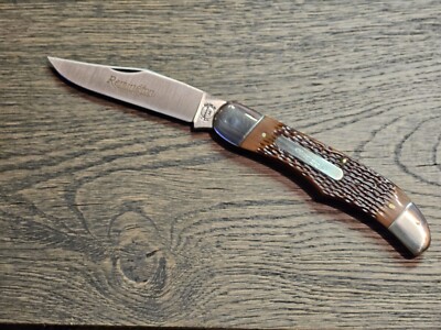 Remington UMC 11--87 Shotgun Inlay Commemorative Knife Limited