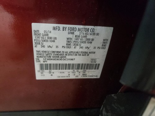 Used Differential Carrier Assembly fits: 2014 Ford Explorer rear Grade A - Picture 8 of 15